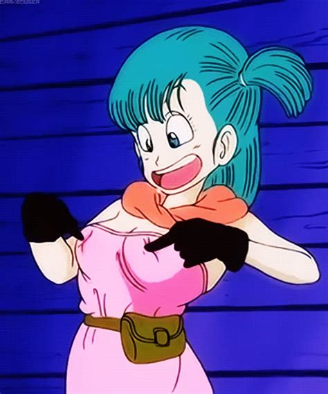 bulma gif|GIF bulma anime dragon ball